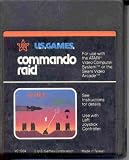 COMMANDO RAID US GAMES VINTAGE ATARI 2600 GAME CARTRIDGE