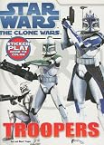 Star Wars Troopers Sticker Play Book to Color (Star Wars: the Clone Wars)