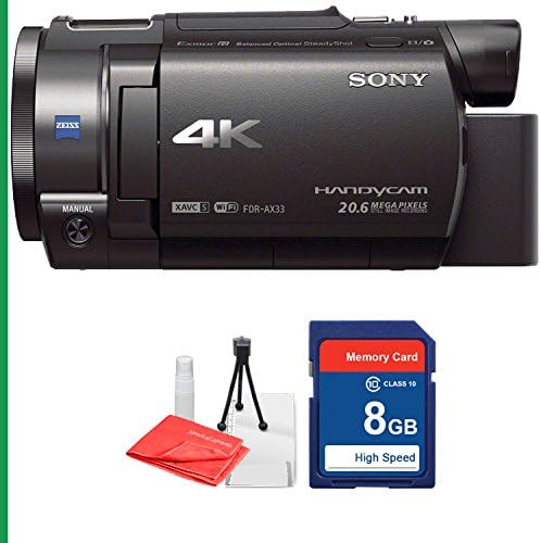 Sony FDR-AX33 4K Ultra HD Handycam Camcorder
