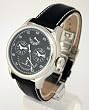 Christophe Skye - Dualtimer S Automatic Watch with Black Leather Strap. Model: CS-843332001655
