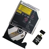 8X DVD+/-RW CD-ROM Dual Layer Burner Drive for IBM ThinkPad Z60m 2529 2530 2531 2532 w/ USB 2.0 AGPtek All-in-One Card Reader