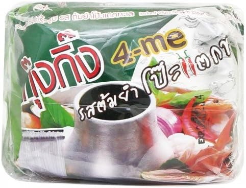 TOM YAM PO TEAK instant vermicelli noodles**KOONGKING** 45Grams (Packs of 6)