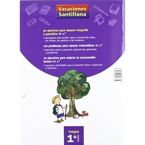 Vacaciónes Santillana, lengua, ortografía y gram