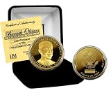 Barack Obama Presidential Inauguration 24KT Gold Coin