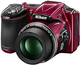 Nikon COOLPIX L830 16 MP CMOS Digital Camera with 34x Zoom NIKKOR Lens and Full 1080p HD Video (Red) (Certified Refurbished)