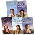 Janet Woods  5 Books Collection Pack Set (The Convict''s Woman, THE STONECUTTERS, A HANDFUL OF ASHES, WHERE SEAGULLS SOAR, A DORSET GIRL,)