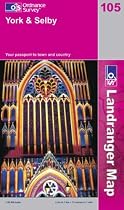 York and Selby (OS Landranger Map Series)