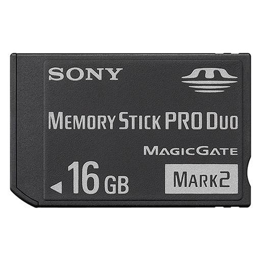 Childrens Toyshop  Electronics : 16Gb Memory Stick Pro Duo Mark 2 1with USB Adaptor