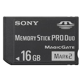 16Gb Memory Stick Pro Duo Mark 2 1with USB Adaptor