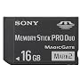 Sony 16Gb Memory Stick Pro Duo Mark 2