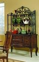 Home Elegance 1351-50 Shady Brook Collection Bakers Rack Brown Cherry Finish Free Shipping