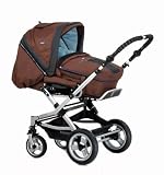 bebidoo 80965 - Kombi Kinderwagen Alu Fly S inklusive Tragetasche, cocao