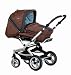bebidoo 80965 - Kombi Kinderwagen Alu Fly S inklusive Tragetasche, cocao