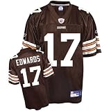 Braylon Edwards #17 Cleveland Browns Youth Nfl Replica Player Jersey (Team Color) (X-Large)