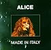 Alice-Made in Italy cd cover