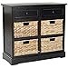 SAFAVIEH American Homes Collection Herman Vintage Black Storage Unit