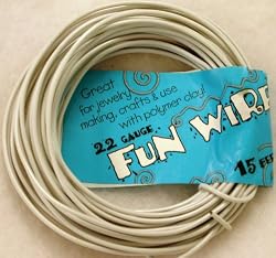 Fun Wire 22 Gauge Coil - Marshmallow