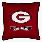 Georgia Bulldogs 22 x 22 Coordinating NCAA Sidelines Collection Floor Pillow from Kentex (Set o