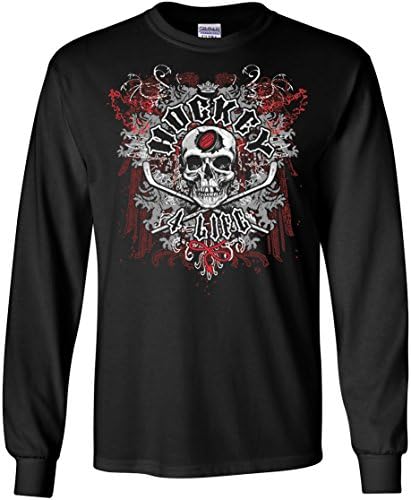 Long Sleeve Hockey T-Shirt: Hockey 4 Life