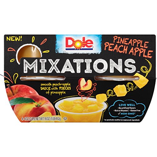 Dole Mixations, Pineapple Peach Apple, 4 Cups