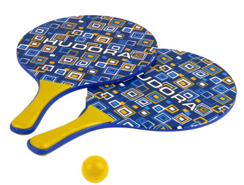 Imagen 1 de Hudora 76461 - Palas de playa, color azul y amarillo