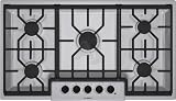 Bosch 500 Series NGM5654UC 36 Gas Cooktop with 5 Sealed Burners, Continuous Grates and... by Bosch