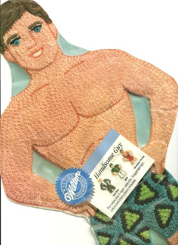 Wilton Handsome Guy Cake Pan (Wrestler, Best Man, Football Player) (2105-2023, 1992)