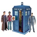Doctor Who - Flight Control Tardis & 3 Figures Gift Set (Martha Jones, Captain Jack Harkness & 10th Doctor)