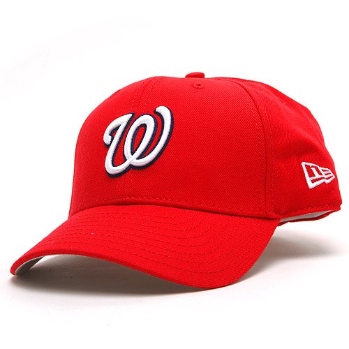 New Era Washington Nationals Pinch Hitter Wool Replica Adjustable Cap (Scarlet)