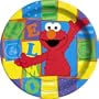 Elmo Loves You 9" Dinner Plates - 8 Count