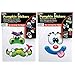 Toys : Paper Magic Group Halloween Pumpkin Stickers Assorted 4 pack