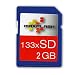 Accelerated 133x Speed 2GB Secure Digital SD Memory Card for Nintendo Dsi