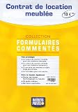 Contrat de location meubl�e