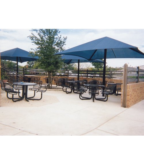 Single Post Pyramid Bleacher Cover 10x10 Playground Equipment Buy