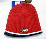 CLEVELAND CAVALIERS Reversible Ribbed Knit Beanie Hat Ski Cap By Adidas