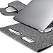 OURAI 13/13.3 Inch Laptop Sleeve Case Cover Protective Laptop Briefcase Bag Ultrabook Netbook Notebook Carrying Case Bag (Dark Grey)