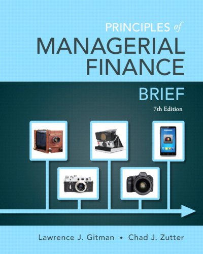 principles of managerial finance brief plus new myfinancelab with pearson etext access card package 7th edition