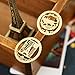 uhoMEy Kawaii Golden Metal Bookmarks Cute Bookmark for Books Stationery Gift