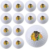 NHL Chicago Blackhawks Dozen Pack Golf Ball Set