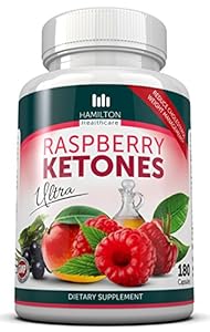 Hamilton Healthcare Raspberry Ketones Capsules, 180 Count
