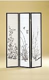 3 Panel Flower Room Divider - Coaster 4631