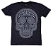 Dia De Los Muertos Mens Vintage Heather T-Shirt in Black by Obey Clothing