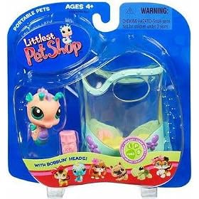 Click here to buy Littlest Pet Shop Pets On The Go Figure Seahorse in Aquarium by Littlest Pet Shop.