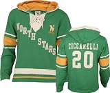 Dino Ciccarelli Minnesota North Stars Long Sleeve Lace NHL Alumni Jersey