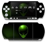 Alien X-File Decorative Protector Skin Decal Sticker for Sony Playstation PSP 1000 Portable System