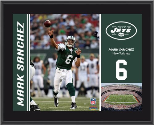 Mounted Memories New York Jets Mark Sanchez 10.5 x 13 Sublimated Plaque