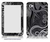 Bundle Monster Samsung Galaxy Tab 7.0 Vinyl Skin Cover Art Decal Sticker Protector Accessories - Gray Swirls