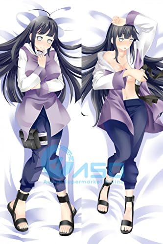 Anime Pillowcase? Japanese Anime Dakimakura Naruto Hyuga Hinata Loli Kawaii Sexy Huggi Body Pillow Case Covers 150X50 Cm