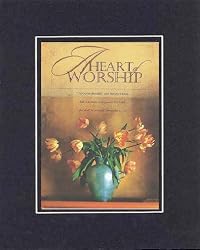 Inspiring (Heart of Worship) 8 x 10Inches Frame able Note Card on Double Beveled Matting
