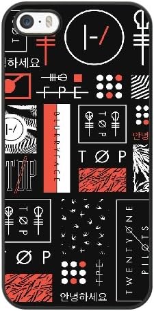 Apple iphone 5 5S SE Case, Frz Twenty One Pilots Phone Case for Apple iphone 5 5S SE Black Plastic Ultra Slim Cover Case GHST1122753